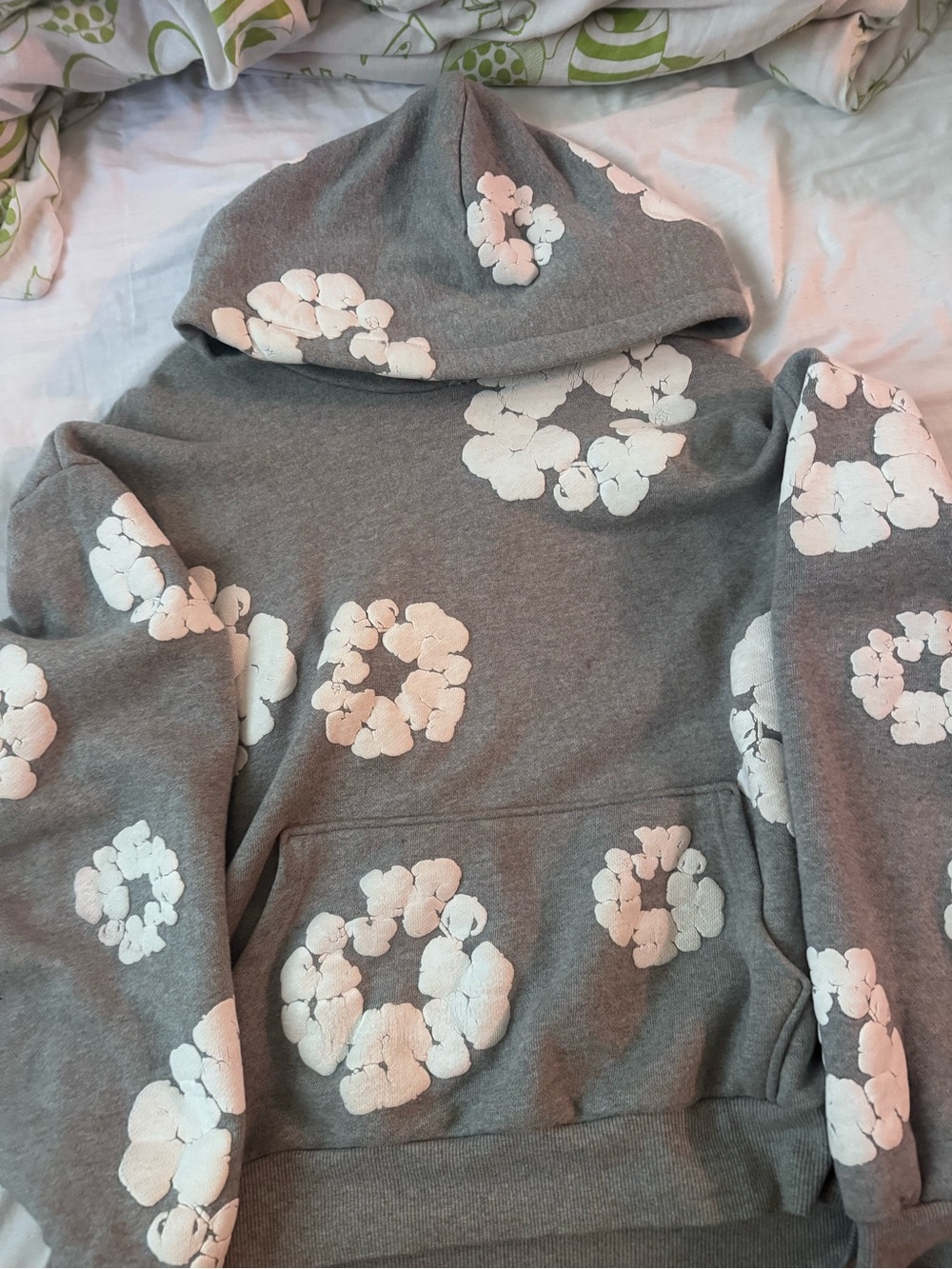 Denim tears hoodie size medium grey